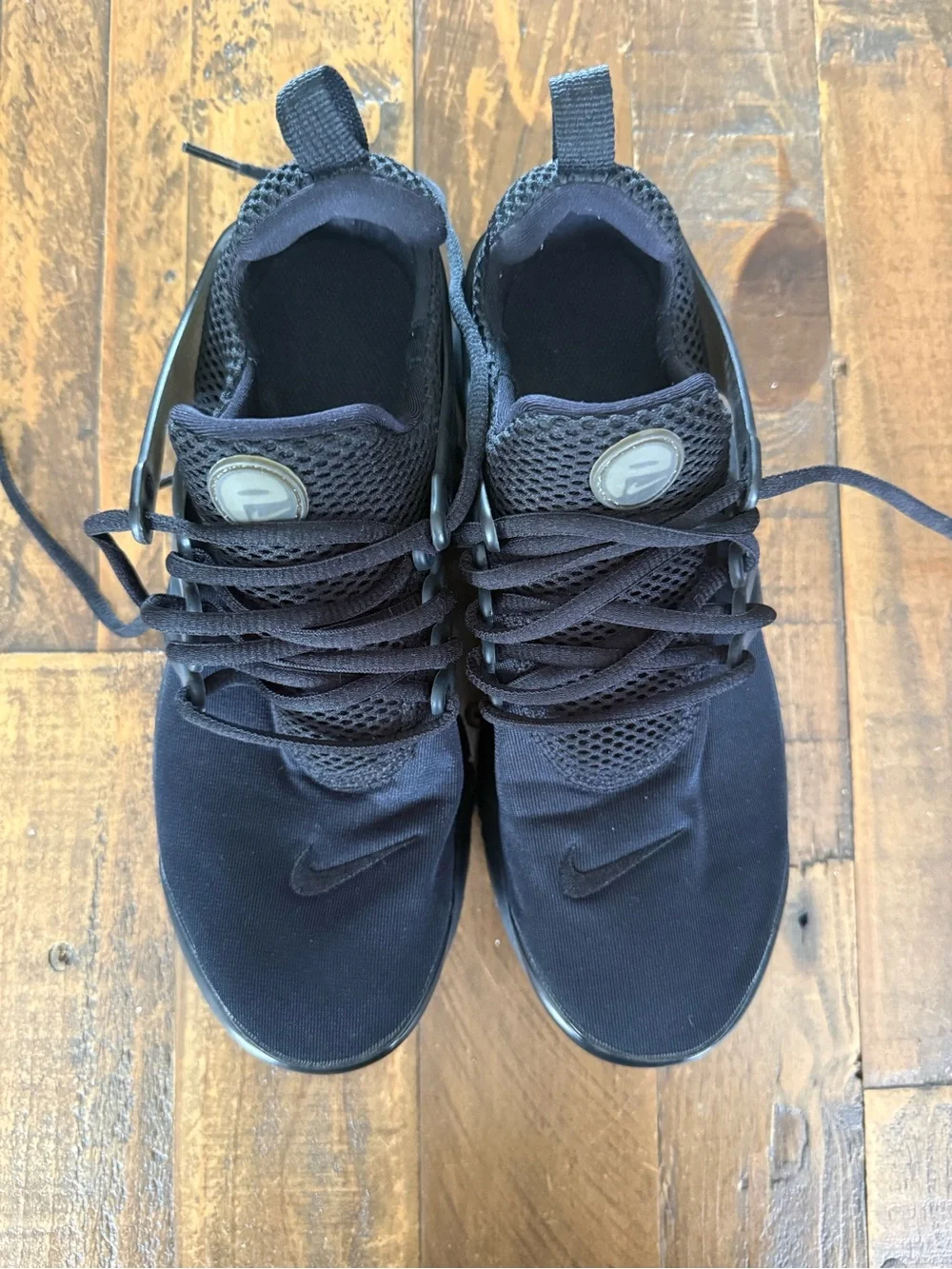 Nike Air Presto Triple Black Running Shoes Youth 7Y / Women 8.5